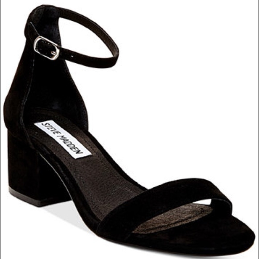 Steve Madden “Irenee” Block-Heel Sandals